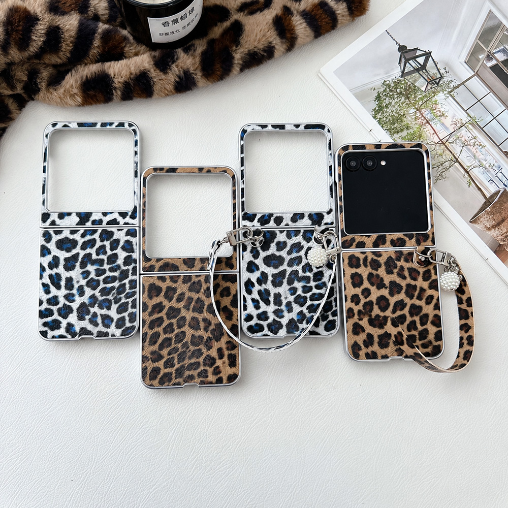 Lighting Decor Photos - Luipaardprint Opvouwbare Flip Telefoonhoes Voor Motorola