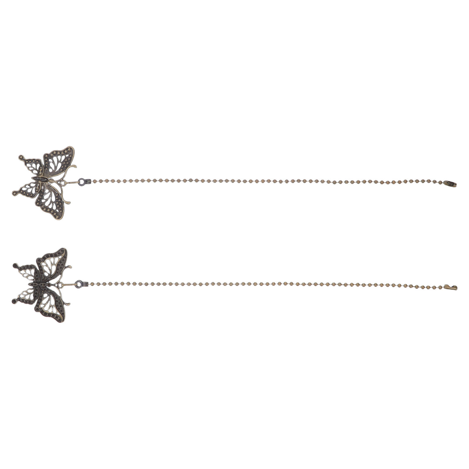 Decor Lighting Ceiling Fans - 2 stuks vlinder plafondventilator trekkoord vintage