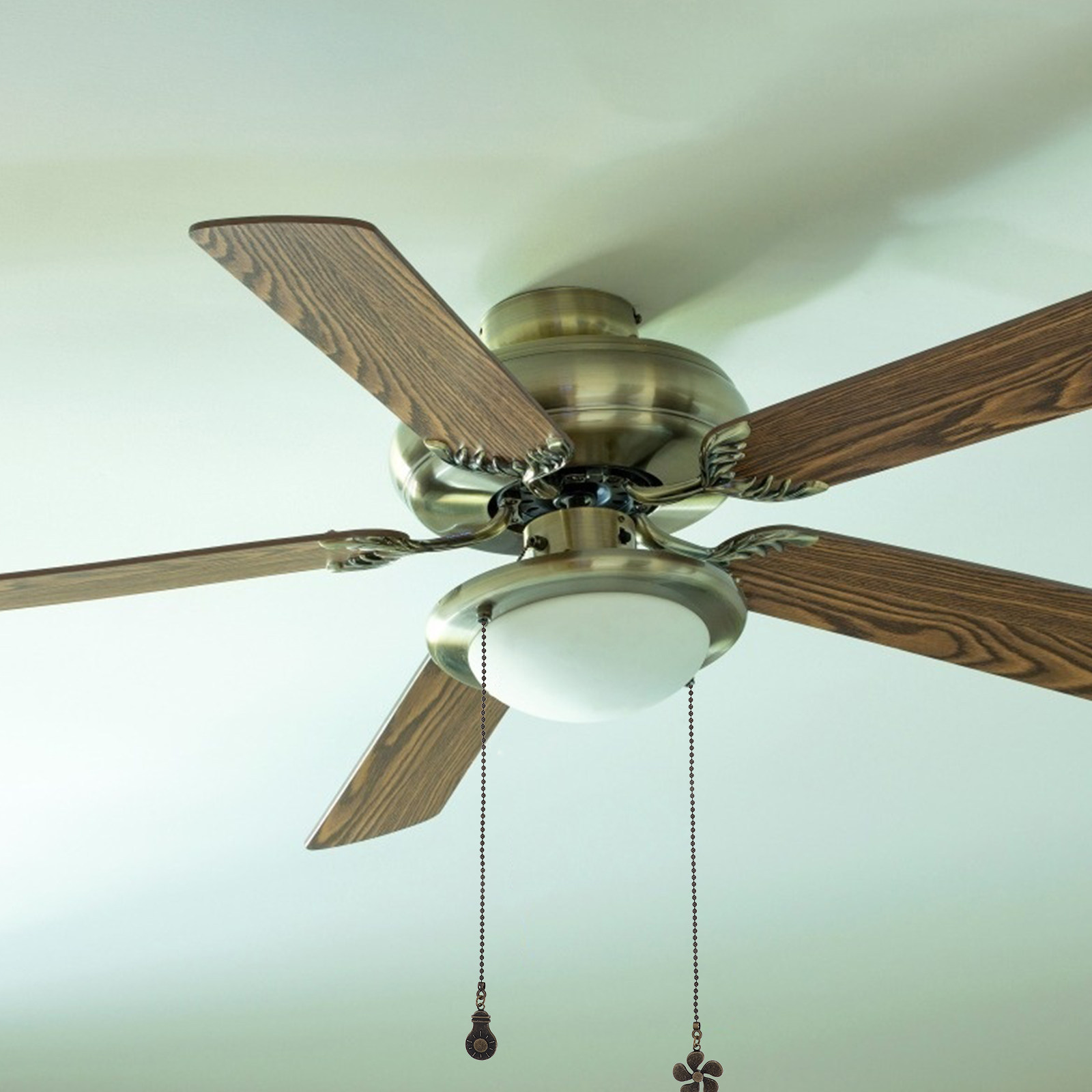 Decor Lighting Ceiling Fans - 2 stuks plafondventilatorhangers, uniek design plafondlamp,