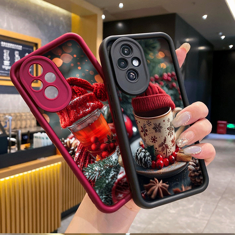 Nova Decor & Lighting Juletrelys - Hot Koffiekopje Kerst Versieren Cartoon Telefoon
