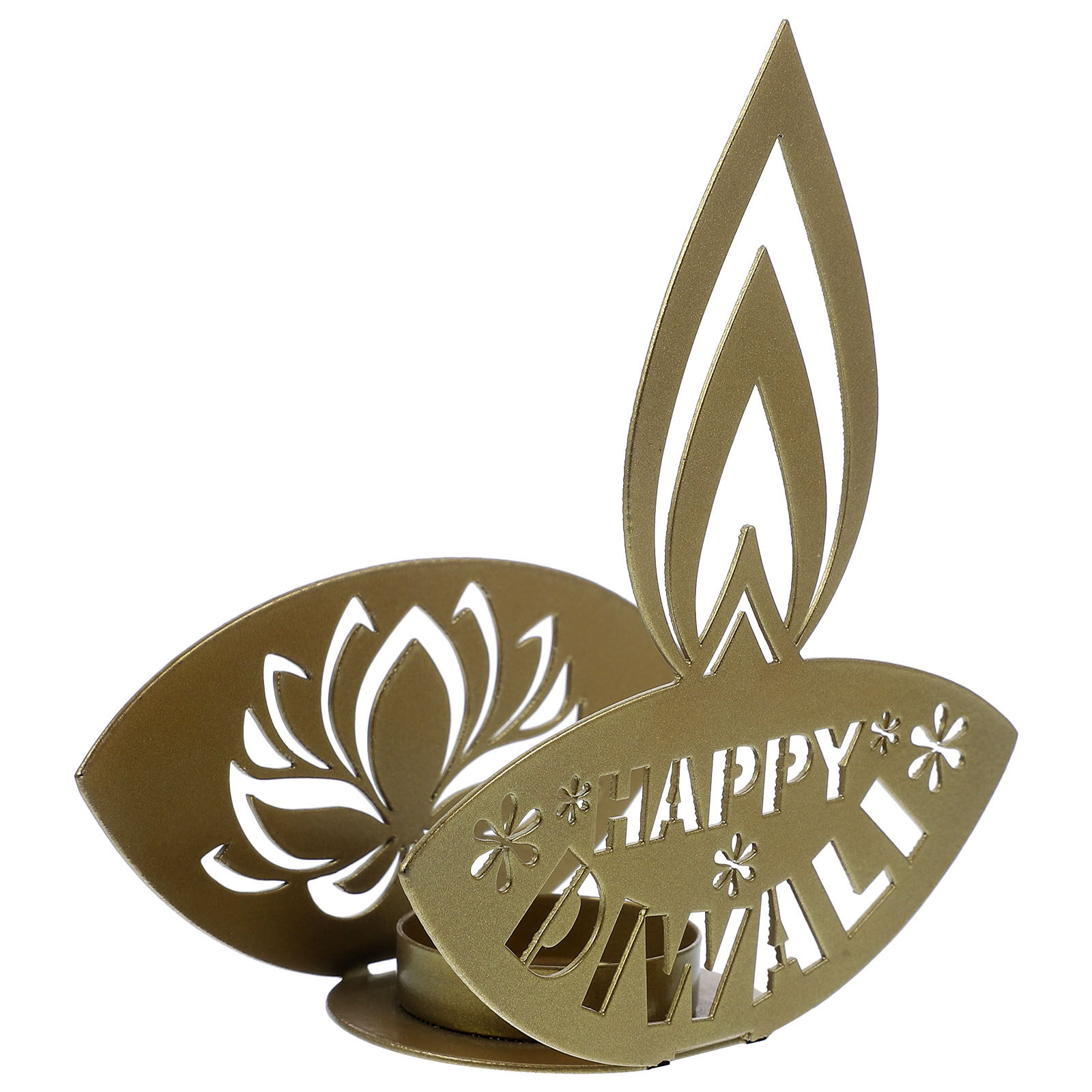 Lighting Decoration For Diwali - Indiase Festival Projectiehouder Premium IJzeren Kaarsenhouder