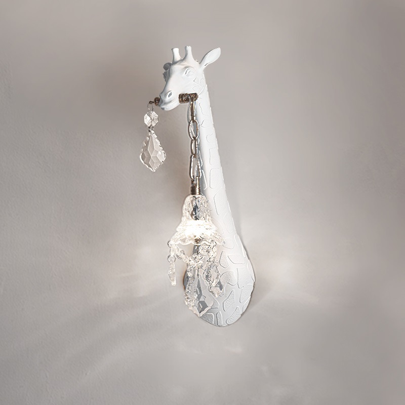 Foyer Lighting Wall Decor - Moderne Creatieve Hars Giraffen LED Wandlamp