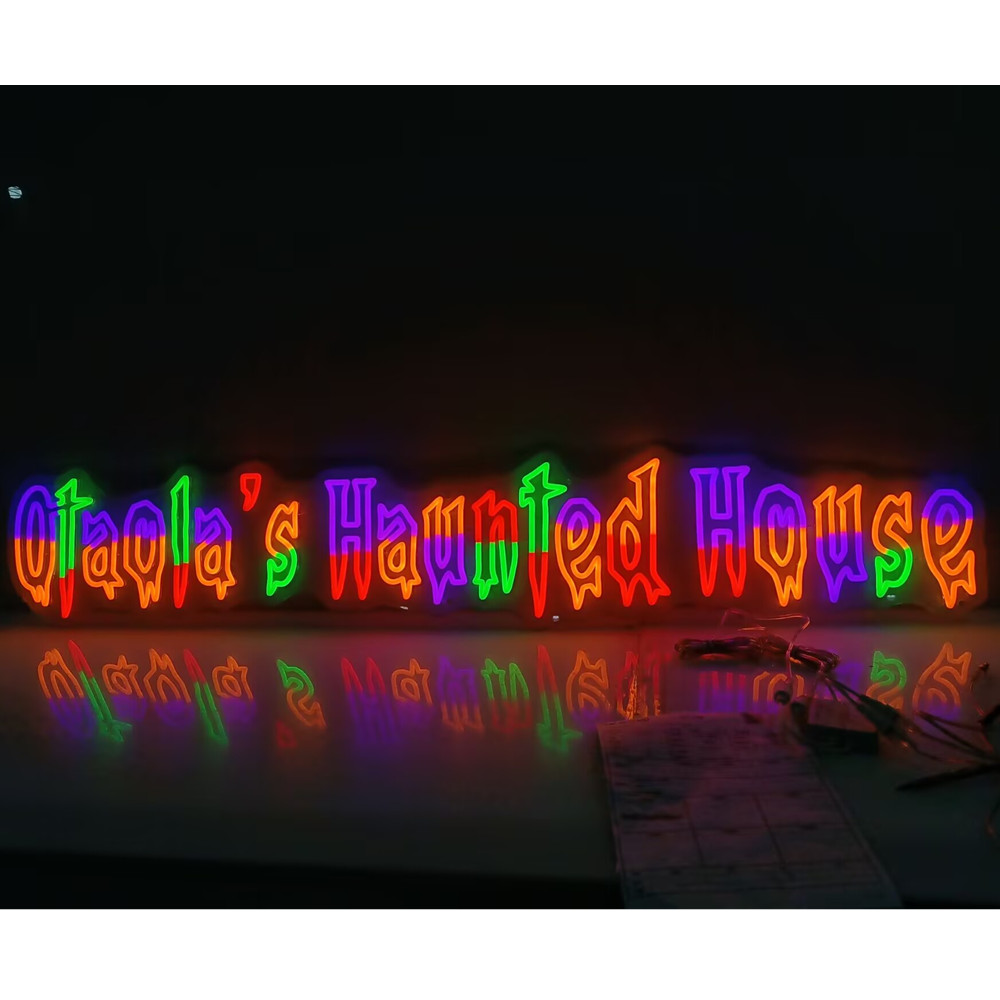 Home Decor Lighting Brands - Aangepaste neonreclames voor woonkamer, café, Photo