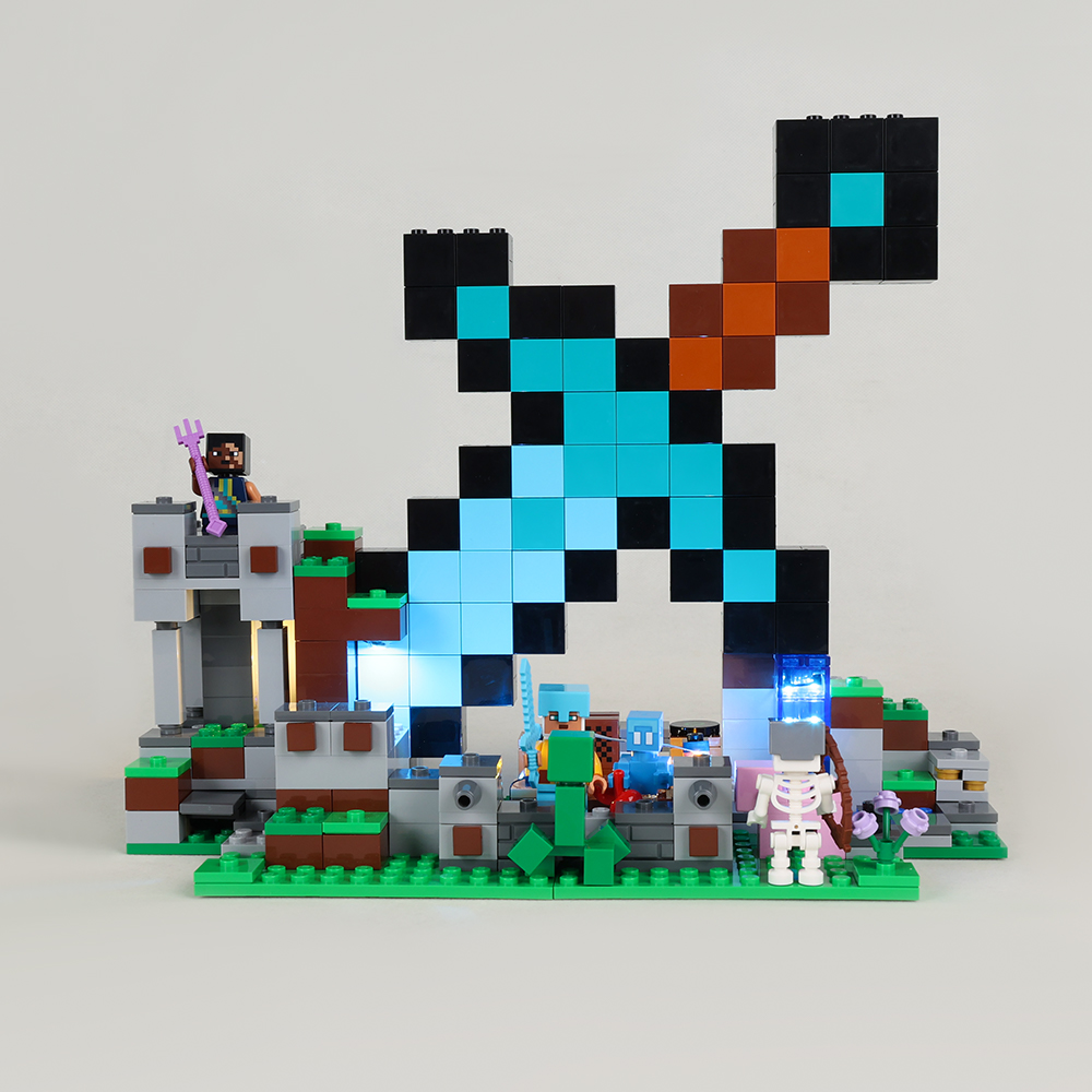 Lighting Decor Minecraft - LED-lichtset voor The Sword Outpost Minecraft