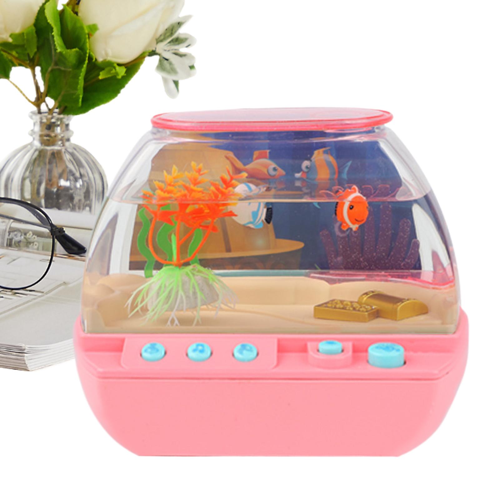 Lightings Decoration - Speelgoed aquarium huisdecoratie met muziek en
