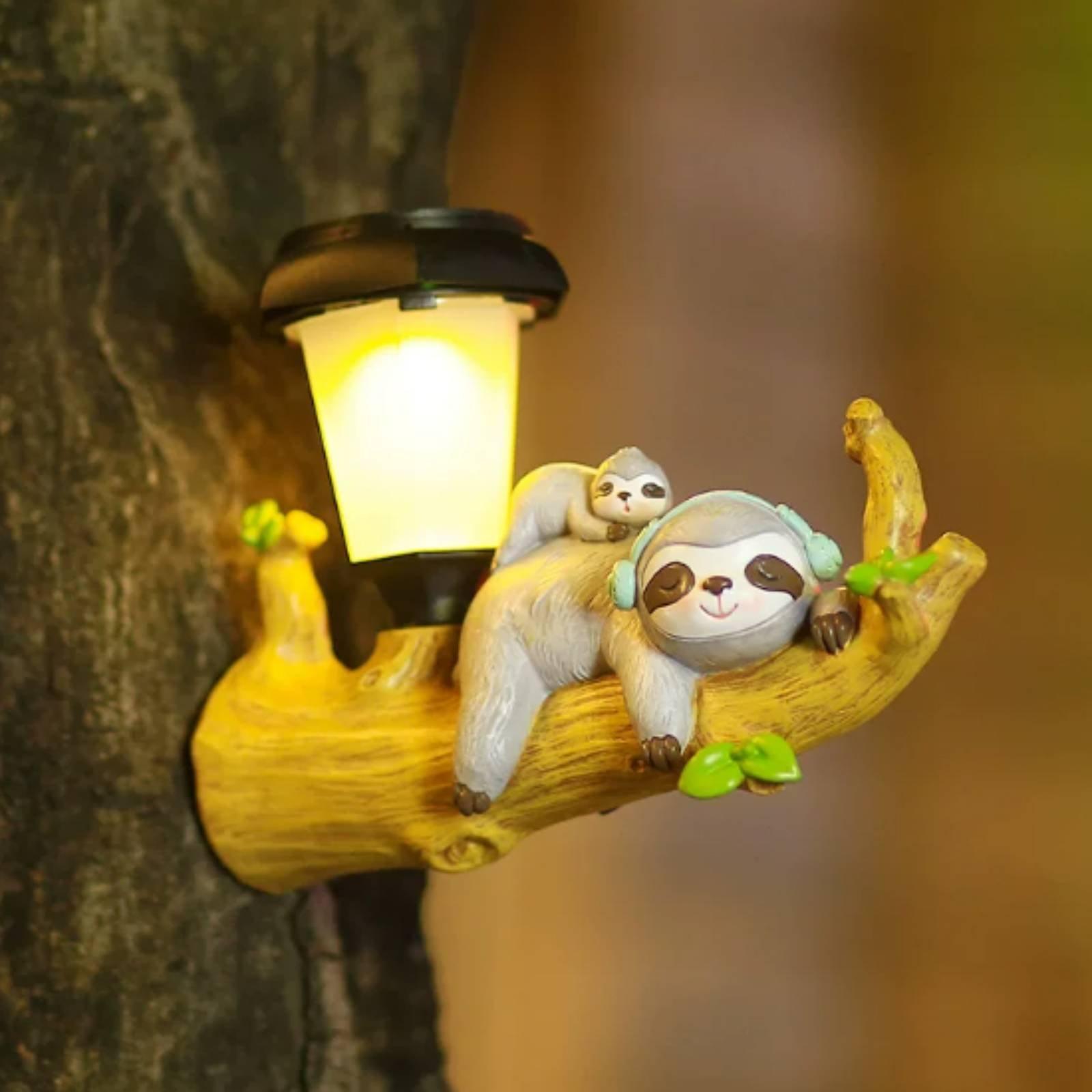 Yard Lighting Decor - Harsen zonne-buitenhanglamp met dierenmotief, waterdichte tuinlamp
