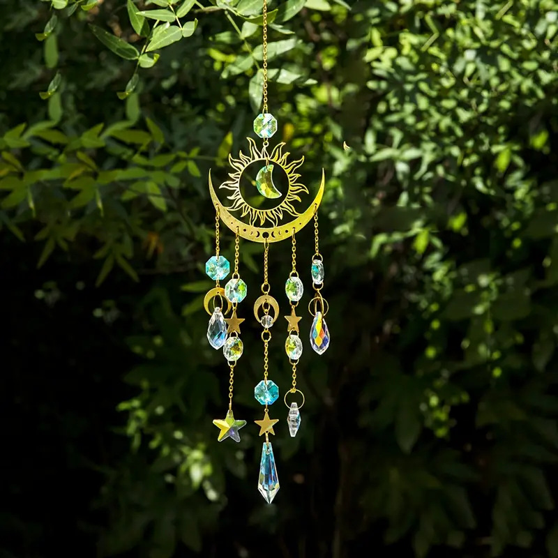 Outdoor Lighting Wedding Decor - 1 stuk gouden ster en maan