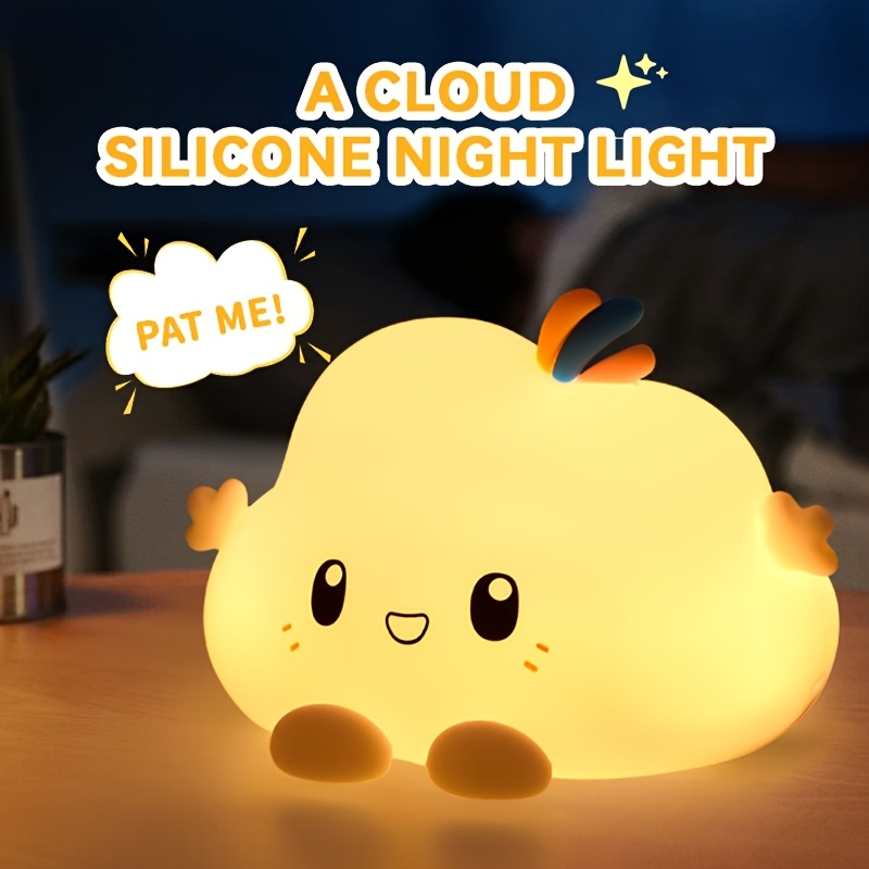 Lightings Decoration - Wolkennachtlampje, dimmen met aanraakbediening, opladen en