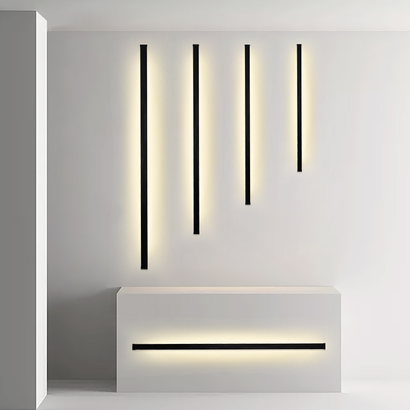 Moderne zwarte LED wandlamp vo - Foyer Lighting Wall Decor recensie en prijs