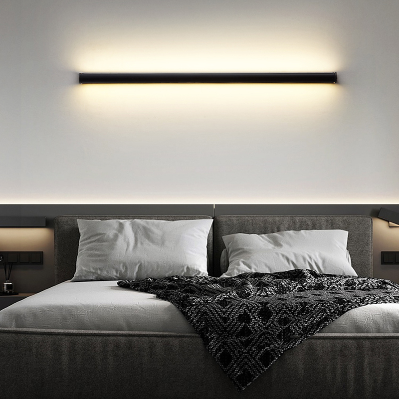 Moderne zwarte LED wandlamp vo - Foyer Lighting Wall Decor recensie en prijs