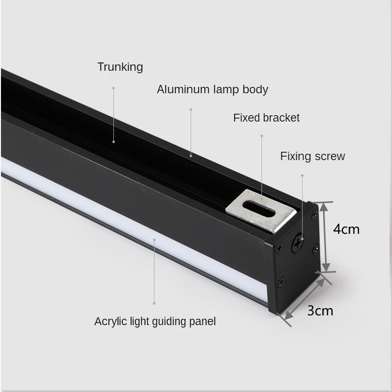 Moderne zwarte LED wandlamp vo - Foyer Lighting Wall Decor recensie en prijs
