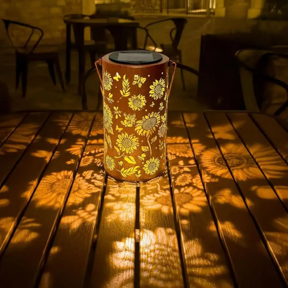 Zonnebloemlicht en schaduwlamp - Yard Lighting Decor recensie en prijs