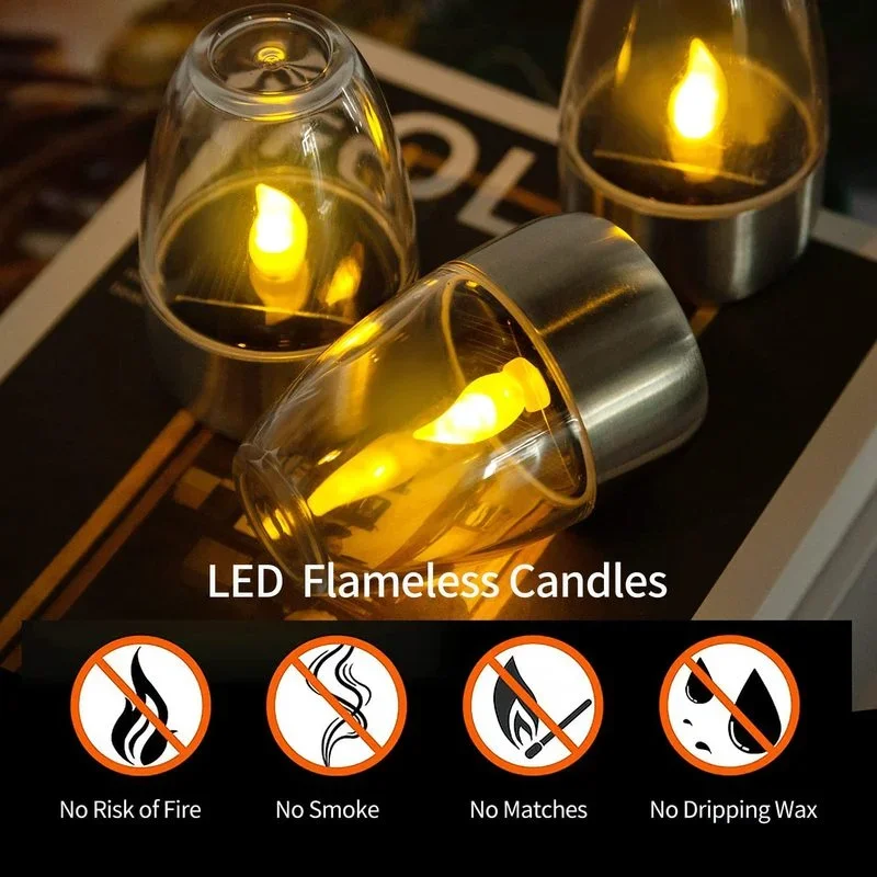 Vlamloze kaarsen op zonne-ener - Outdoor Lighting Wedding Decor recensie en prijs