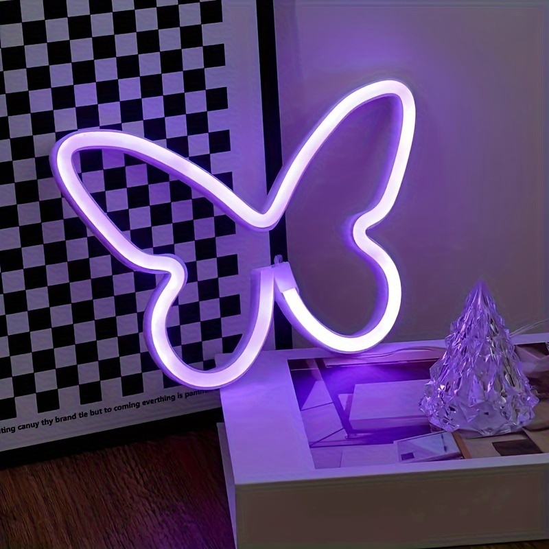 LED-vlinder-neonlichten, USB-  - Foyer Lighting Wall Decor recensie en prijs