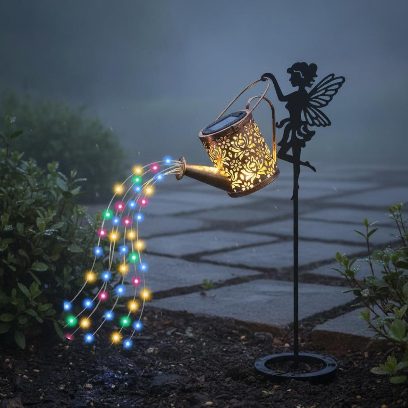 Solar Fairy Gieter Licht Decor - Yard Lighting Decor recensie en prijs