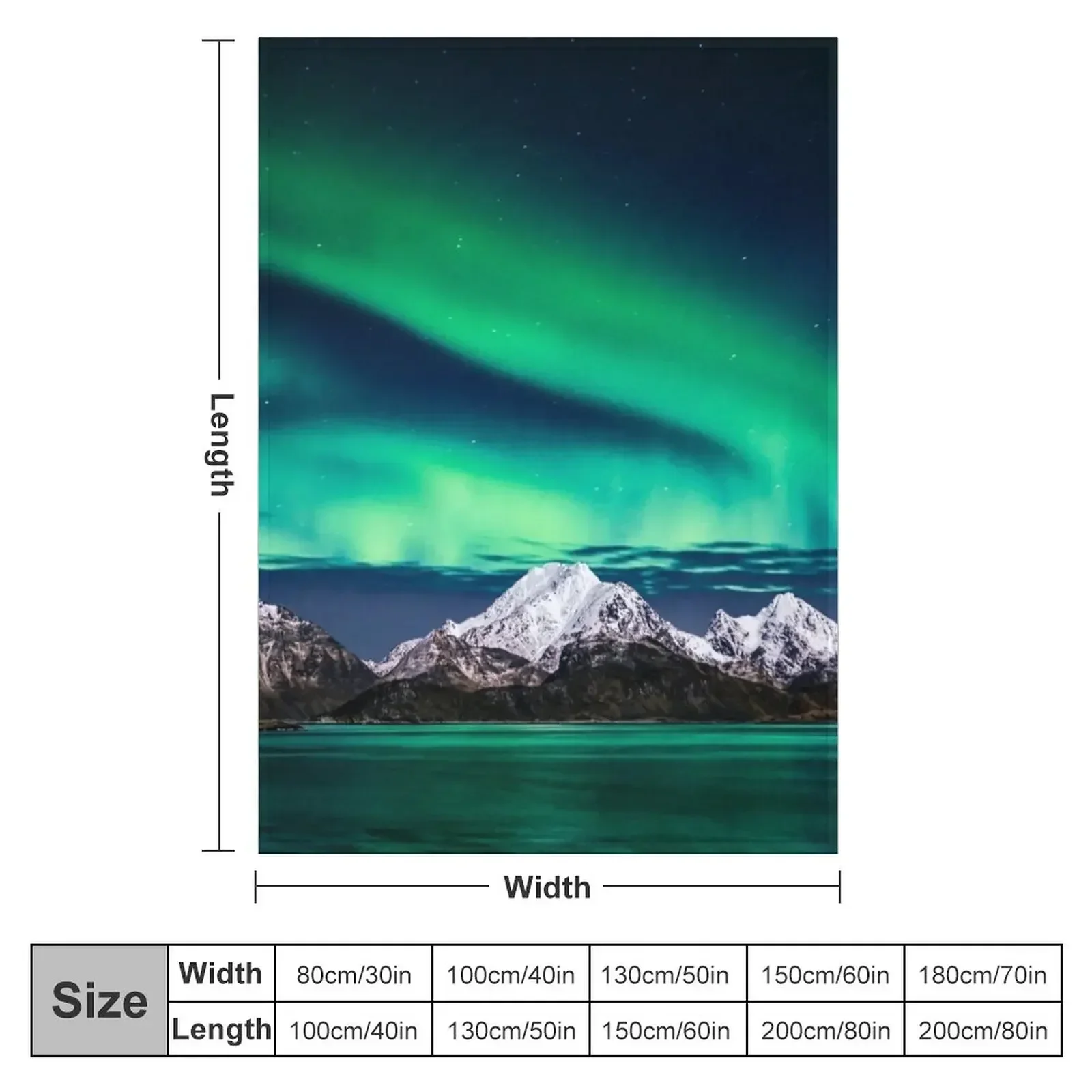 Mountain Northern Lights Plaid - Home Decor Lighting Brands recensie en prijs