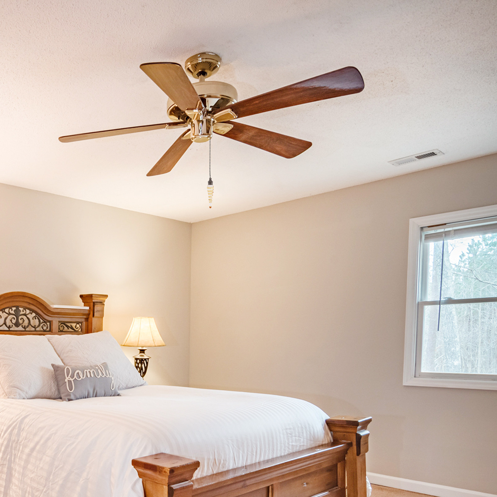Glazen en metalen ventilator-t - Decor Lighting Ceiling Fans recensie en prijs