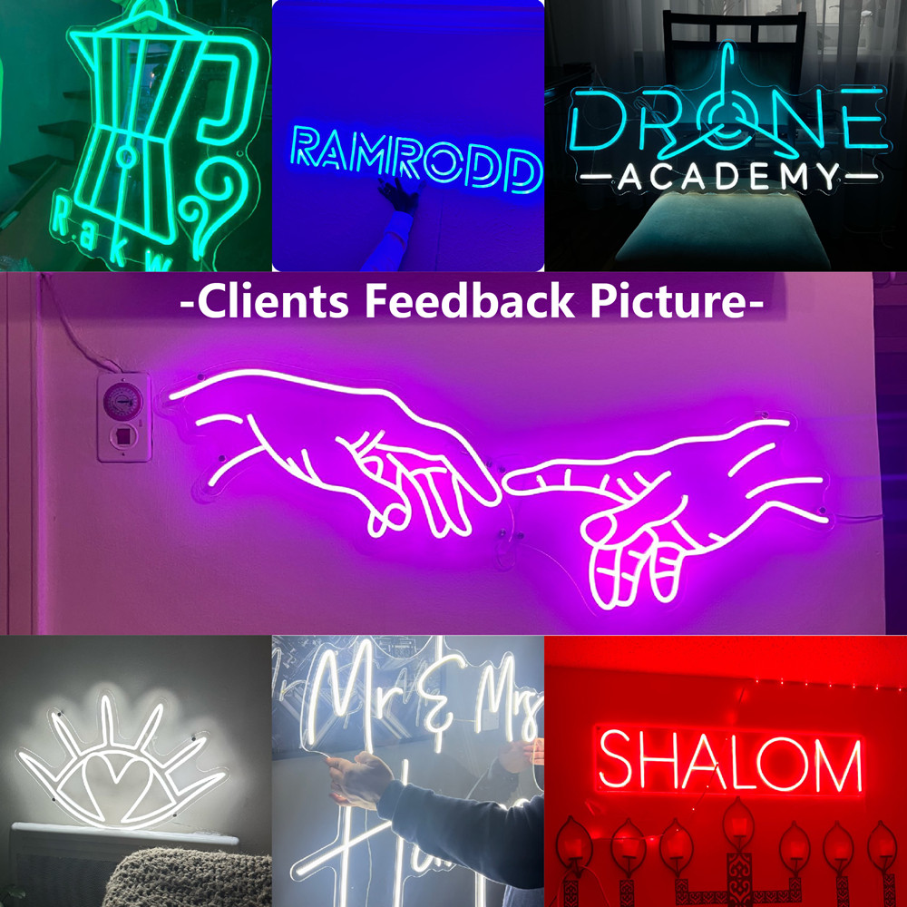 Aangepaste LED-neonreclame voo - Neon Sign Custom Led recensie en prijs