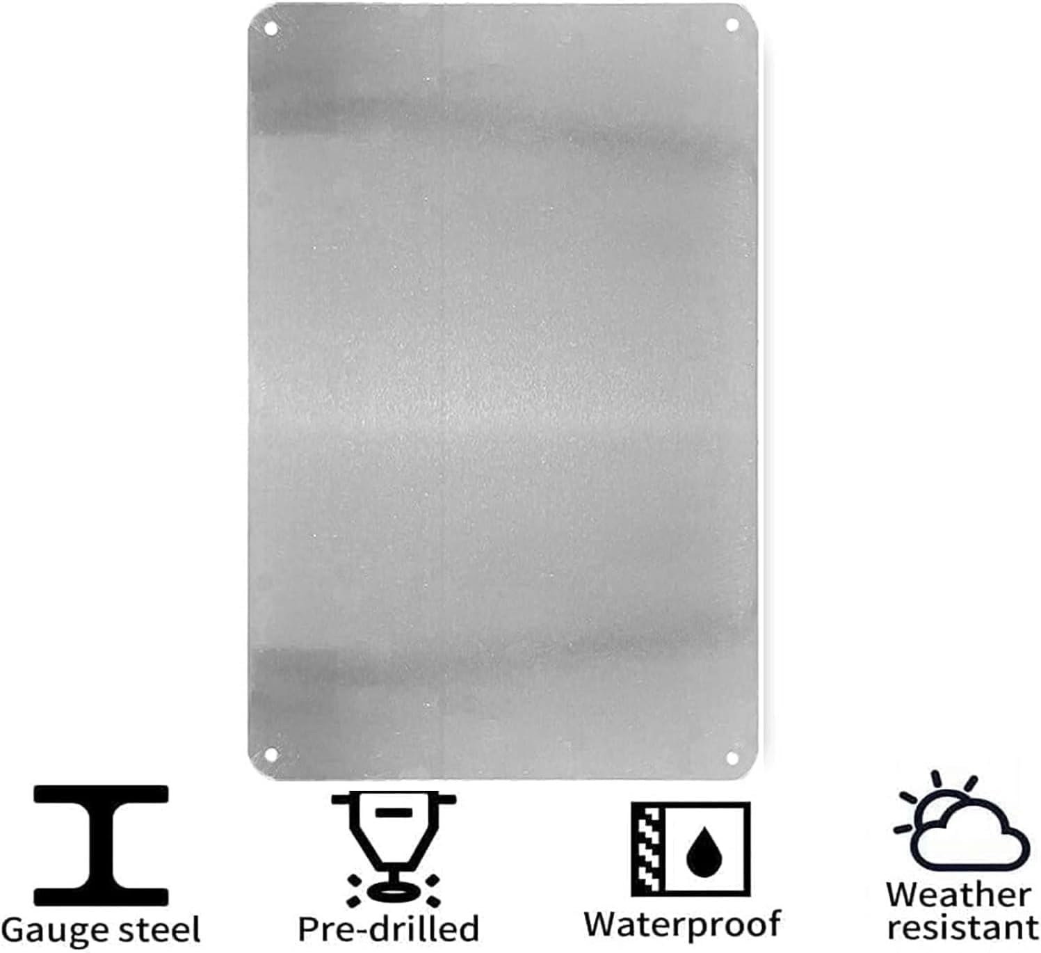 Metalen blikken bord Vintage k - Restaurant Lighting Decoration recensie en prijs