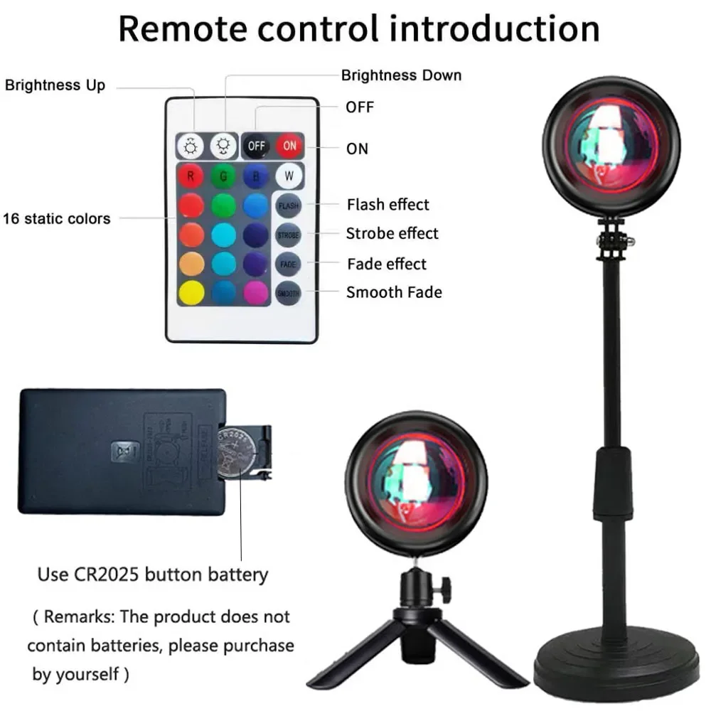 Ins Zonsondergang Projector La - Foyer Lighting Wall Decor recensie en prijs