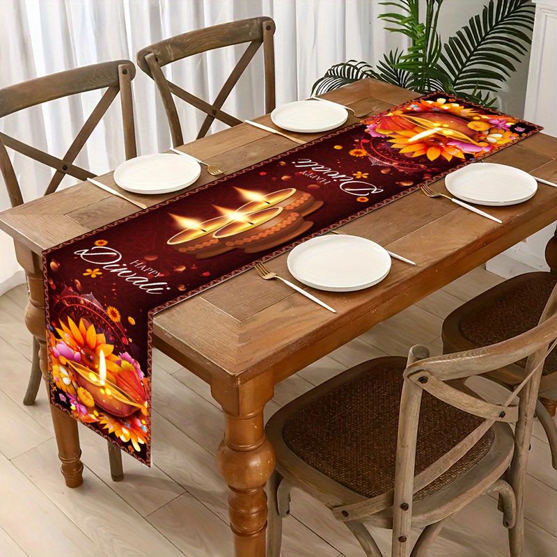 VIKAMA Happy Diwali Tafelloper - Lighting Decoration For Diwali recensie en prijs