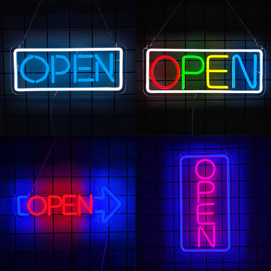 Open Series neonbord voor wand - Restaurant Lighting Decoration recensie en prijs