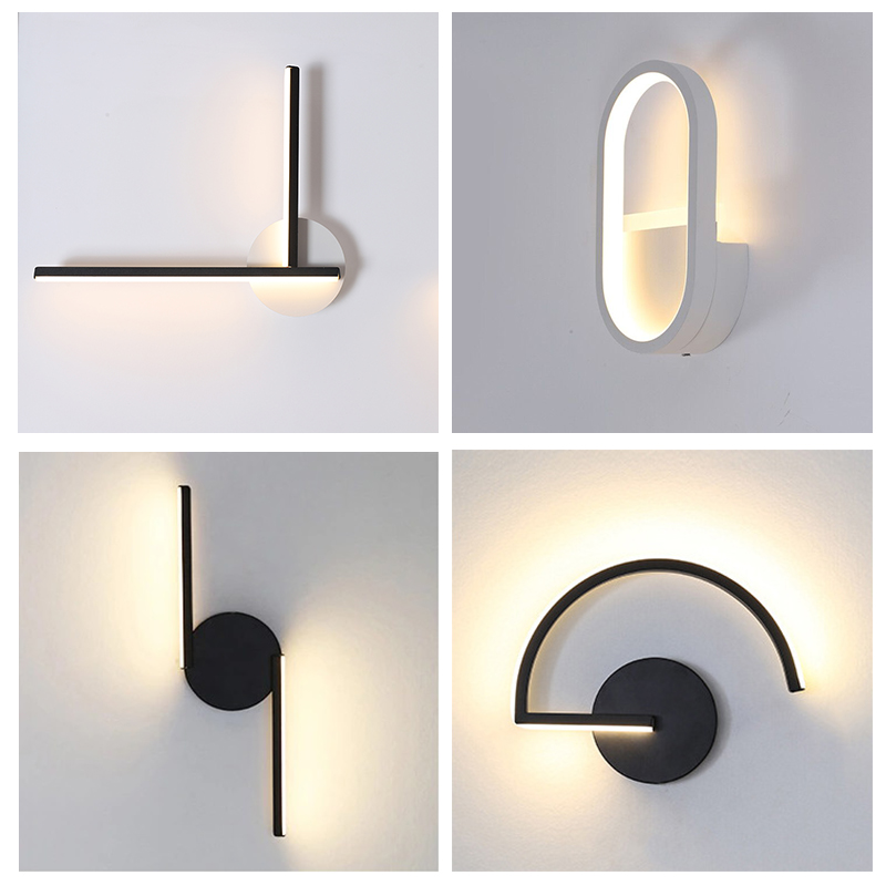 Moderne Scandinavische LED-wan - Lightings Decoration recensie en prijs