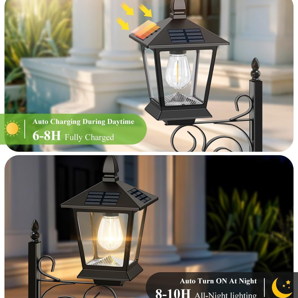 2-in-1 zonne-energie plantenla - Decor Lighting Floor Lamps recensie en prijs