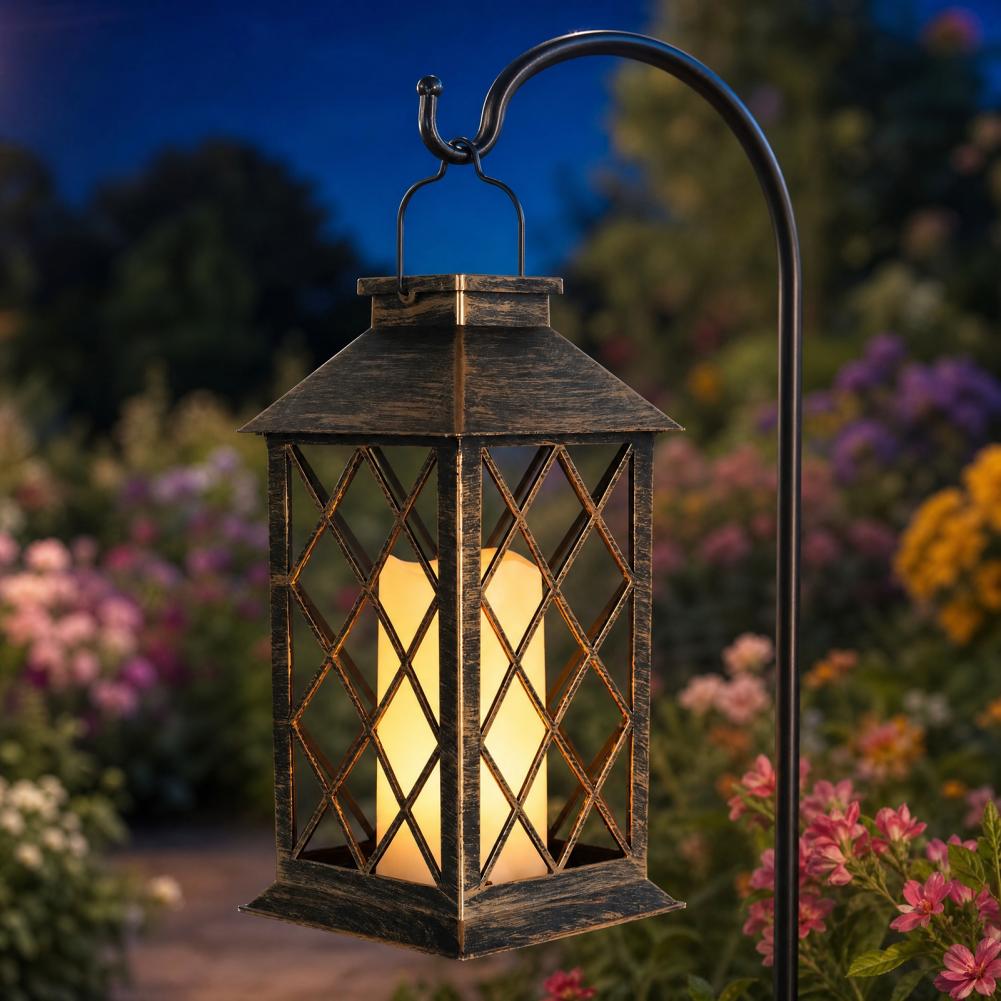 Retro zonnelantaarn, zonne-ene - Yard Lighting Decor recensie en prijs