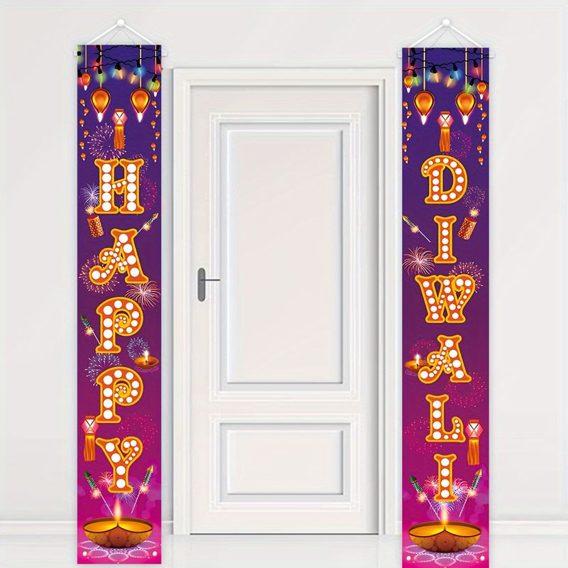 VIKAMA 2 stuks Happy Diwali De - Lighting Decoration For Diwali recensie en prijs
