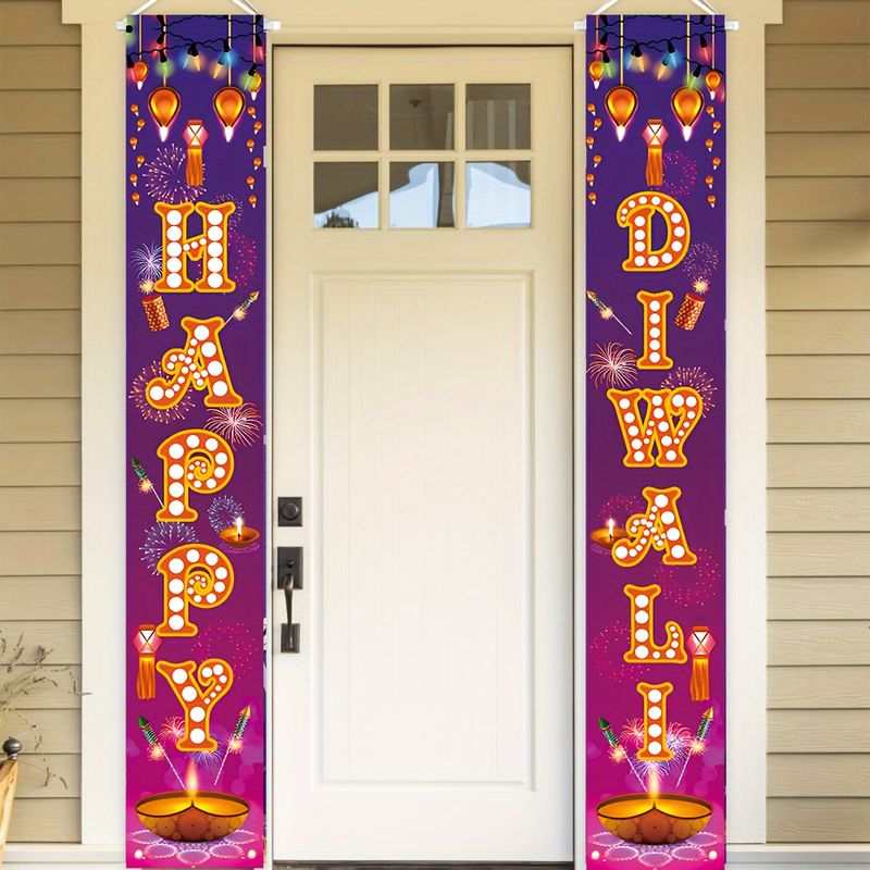 VIKAMA 2 stuks Happy Diwali De - Lighting Decoration For Diwali recensie en prijs
