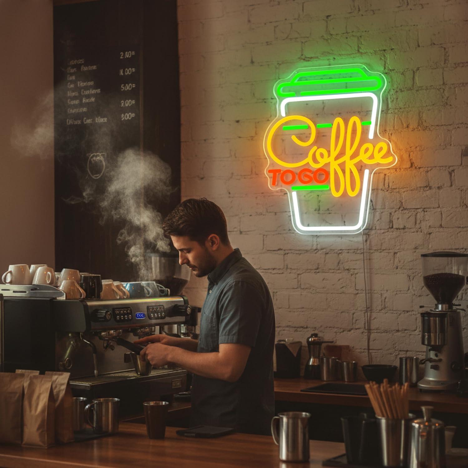 Koffie Neon Sign USB dimbare L - Restaurant Lighting Decoration recensie en prijs