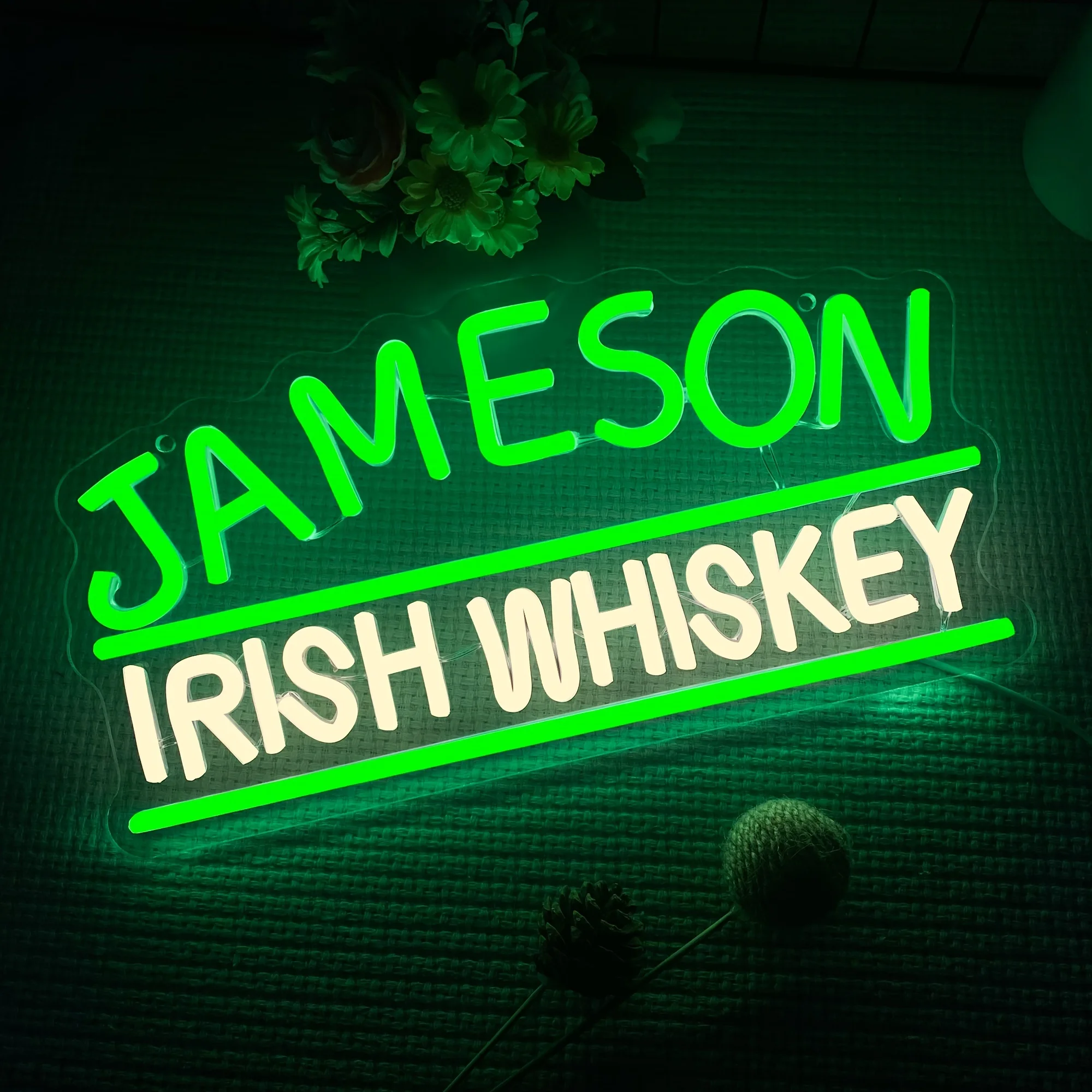 Jameson Irish Whiskey Merklogo - Home Decor Lighting Brands recensie en prijs
