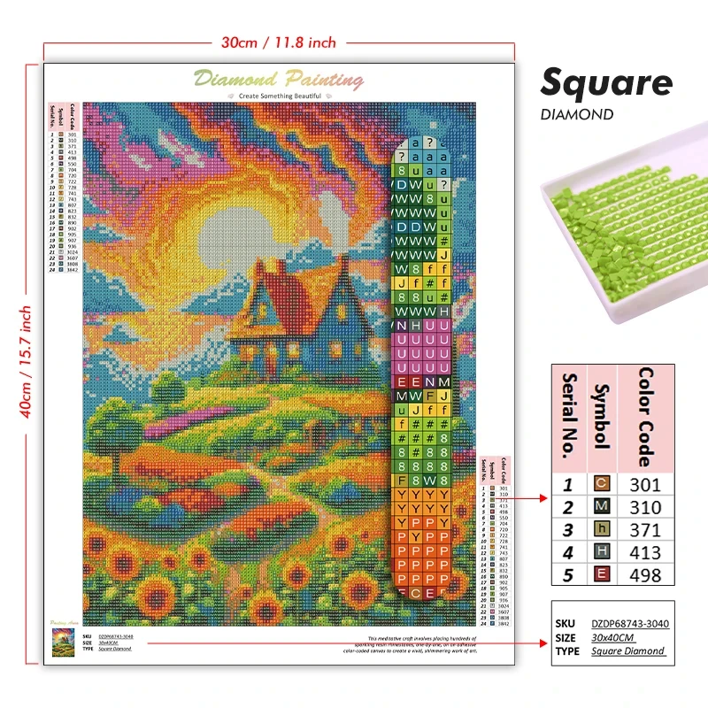 DIY Diamant Schilderij 2026 No - Nova Decor & Lighting Juletrelys recensie en prijs