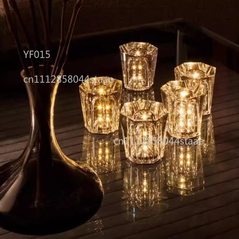USB Oplaadbare Kristallen Tafe - Restaurant Lighting Decoration recensie en prijs