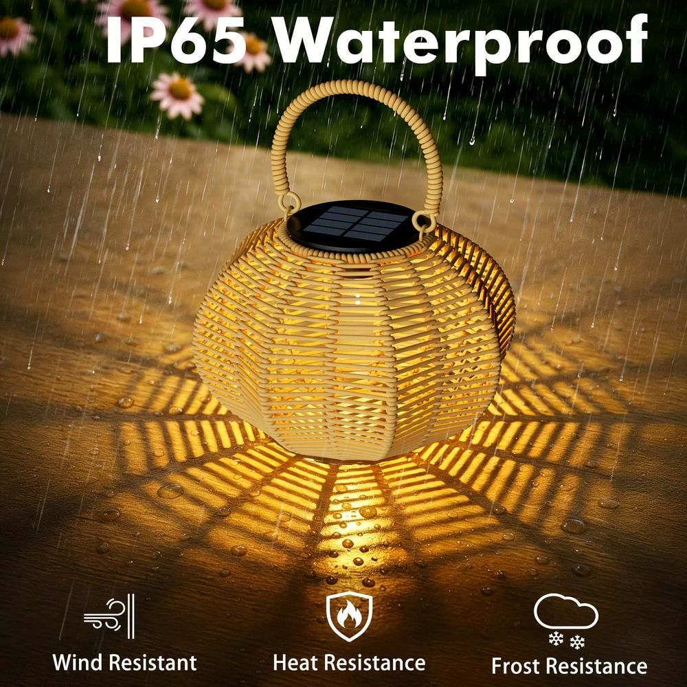 Rotan zonne-omgevingslicht voo - Outdoor Lighting Wedding Decor recensie en prijs