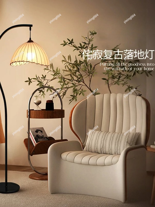 Retro vloerlamp met opbergplan - Decor Lighting Floor Lamps recensie en prijs
