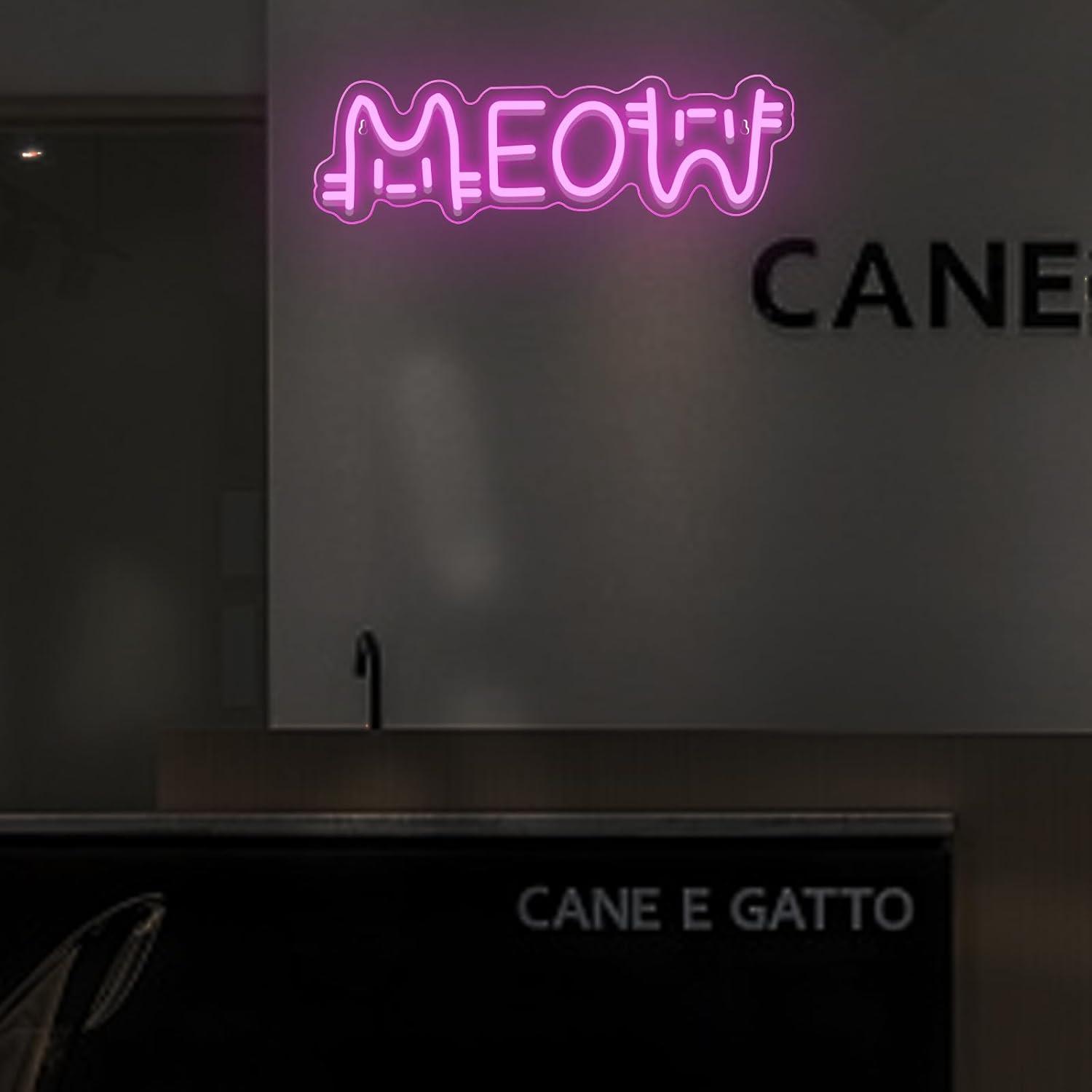 Miauw Neonbord Kat USB-aangedr - Restaurant Lighting Decoration recensie en prijs