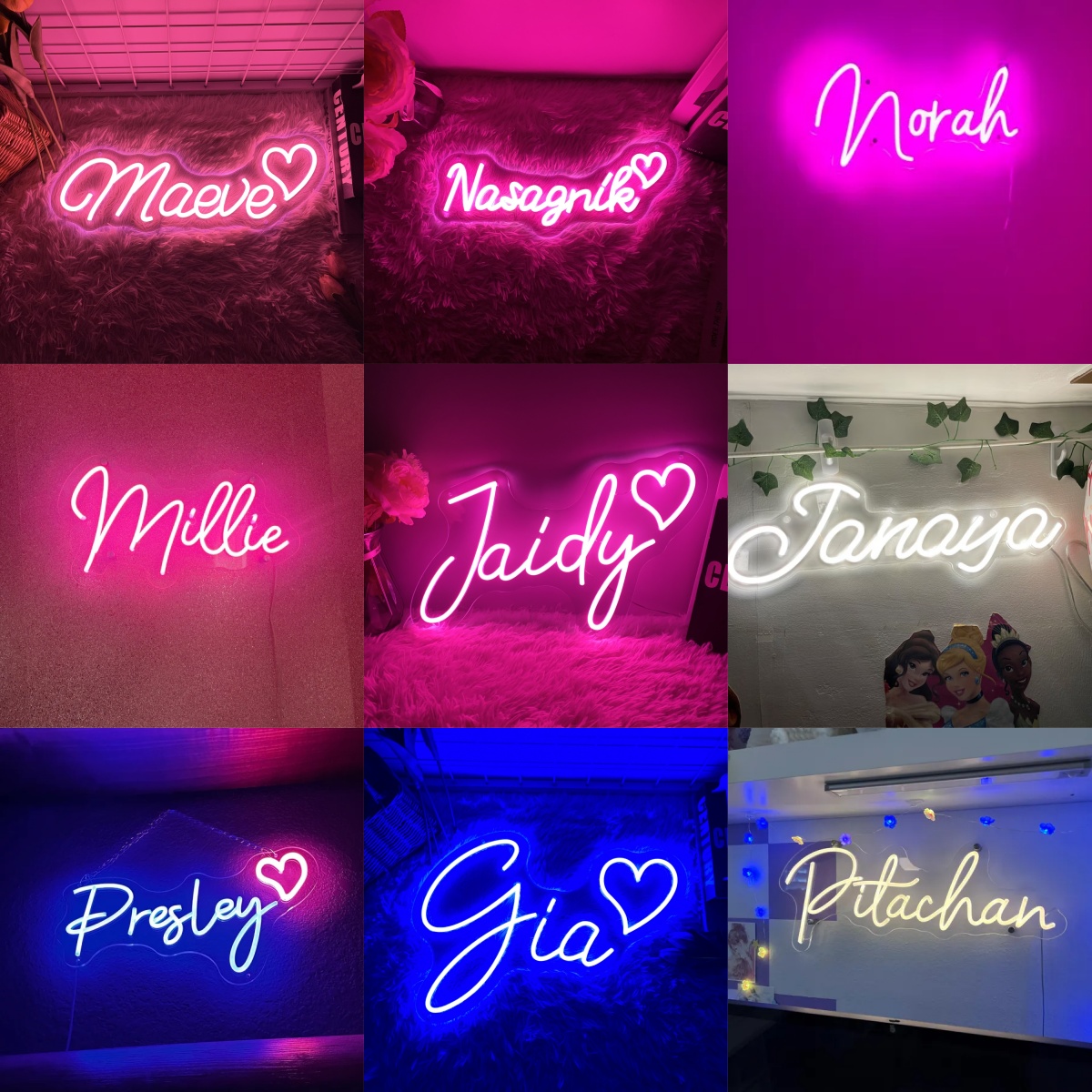 Aangepaste Neon Led Kindernaam - Neon Sign Custom Led recensie en prijs
