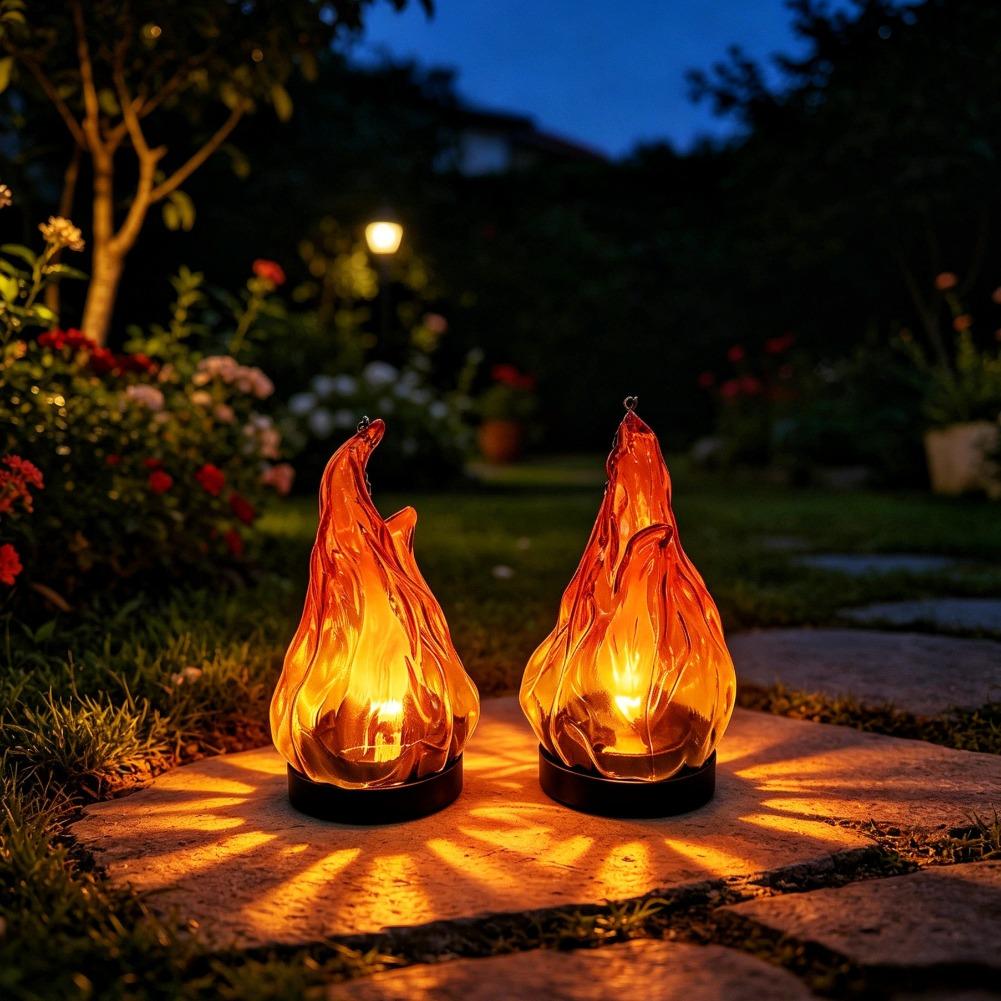 Solar Flame hangende lantaarnl - Yard Lighting Decor recensie en prijs