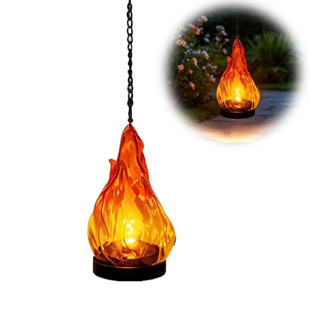 Solar Flame hangende lantaarnl - Yard Lighting Decor recensie en prijs