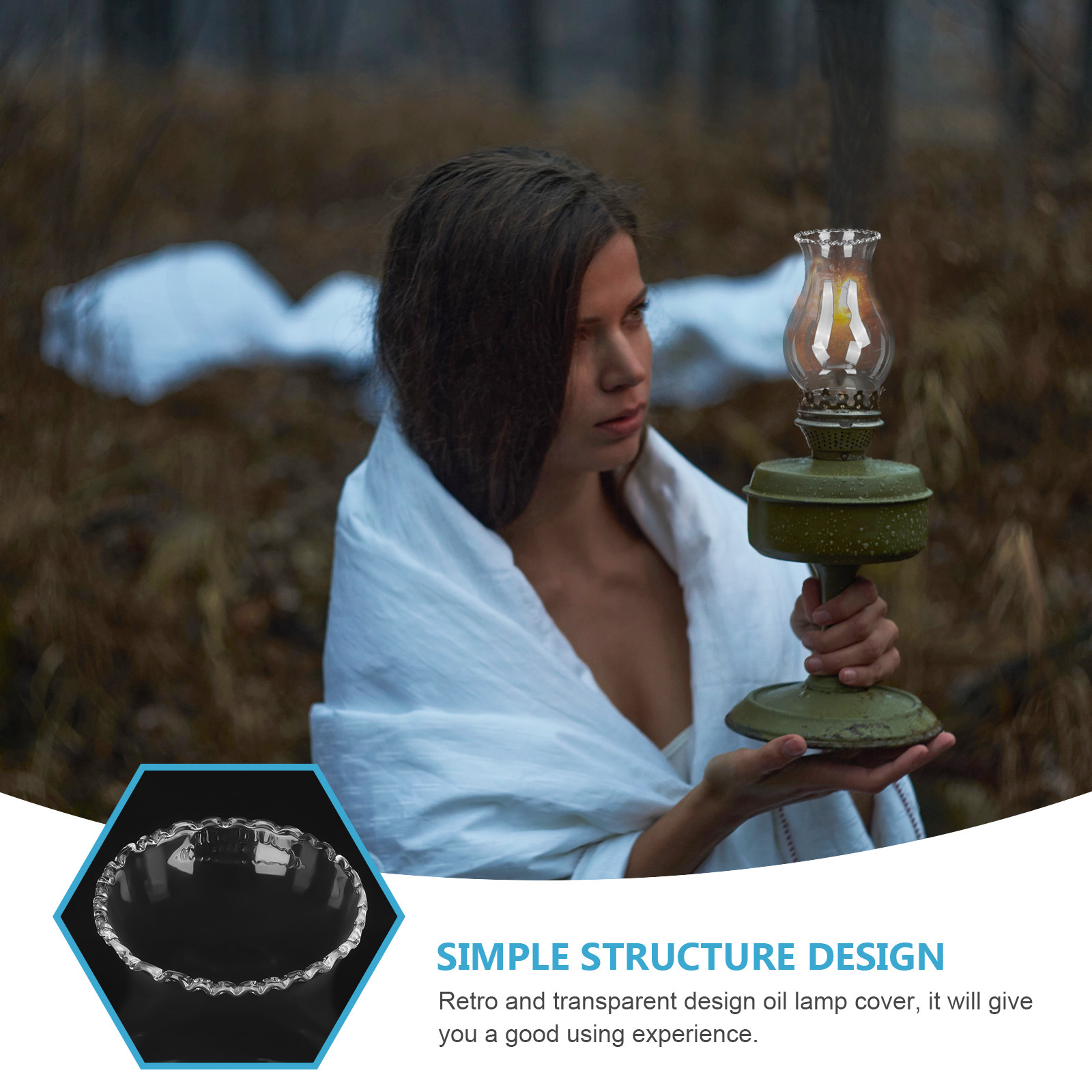 Retro glazen lampenkap voor ol - Outdoor Lighting Wedding Decor recensie en prijs