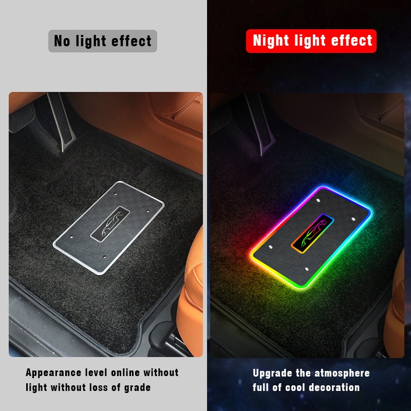 Universele auto LED-vloermat O - Decor Lighting Floor Lamps recensie en prijs