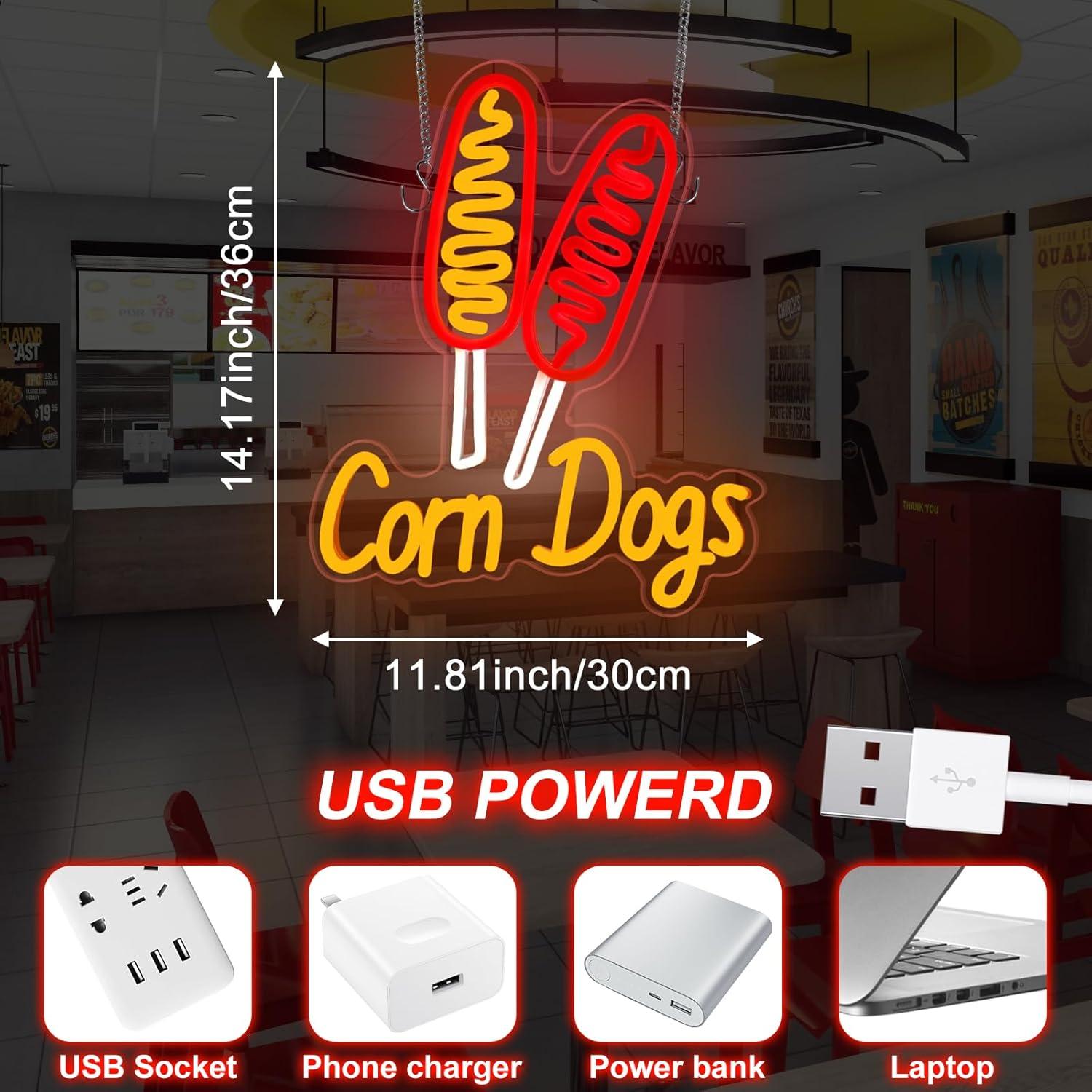 Maïsbroodje Neonbord Snack USB - Restaurant Lighting Decoration recensie en prijs