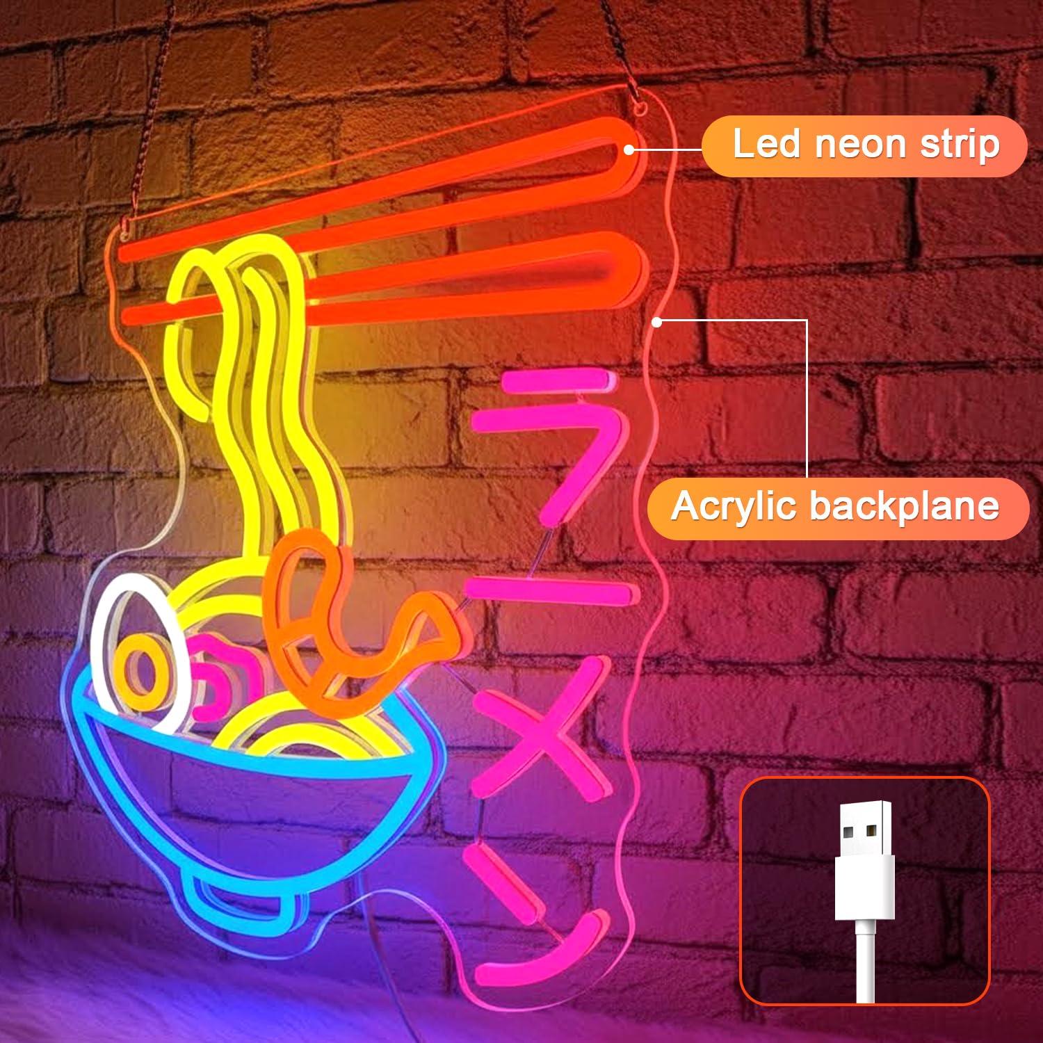 Ramen Neonbord Japanse Noedelk - Restaurant Lighting Decoration recensie en prijs