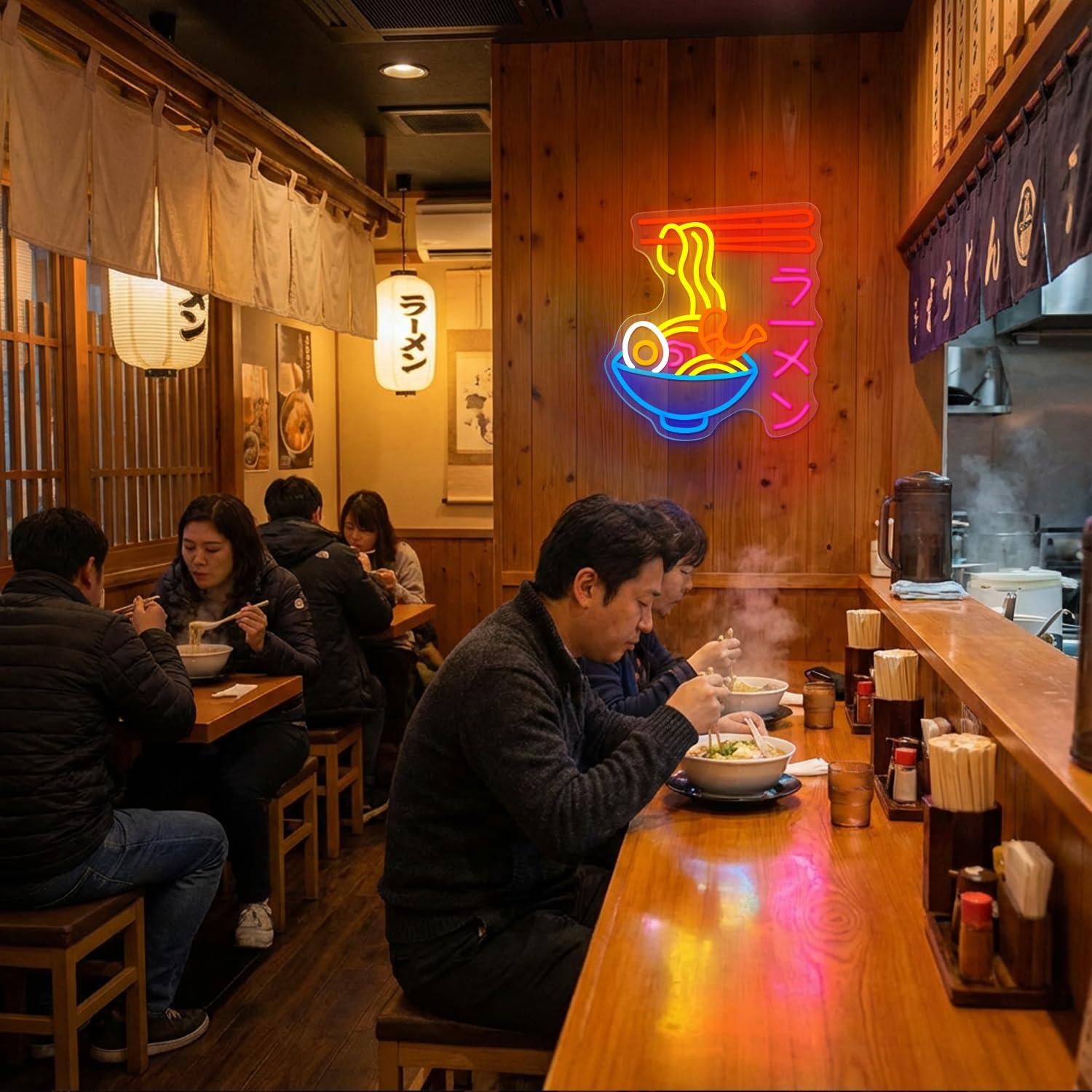 Ramen Neonbord Japanse Noedelk - Restaurant Lighting Decoration recensie en prijs