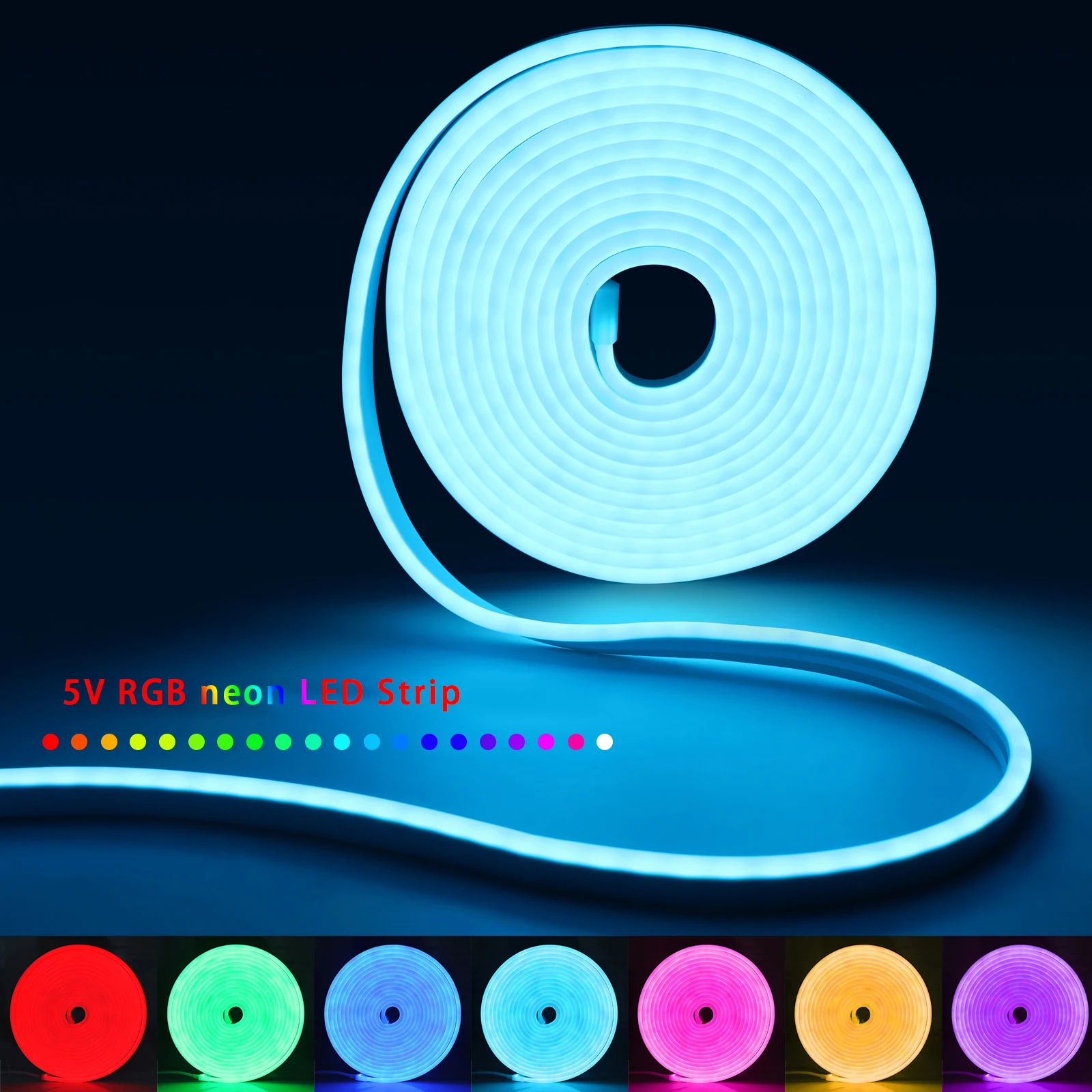 1-5m RGB LED Neon Strip Licht  - Lighting Decor In Room recensie en prijs